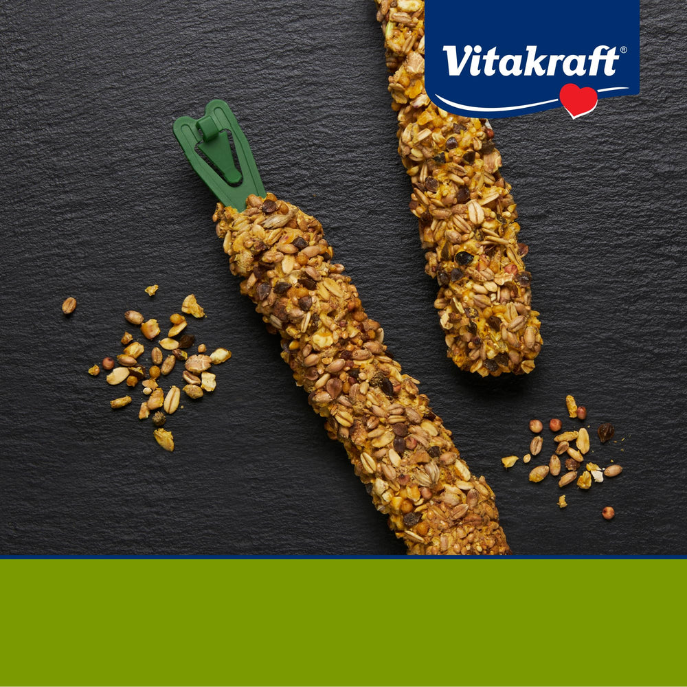 Vitakraft Bâtons Croquants centre bois naturel, jouet durable pour le rongement et l’enrichissement.