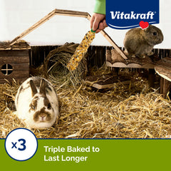 Vitakraft Bâtons Croquants avec clip cage, installation rapide dans l’habitat.