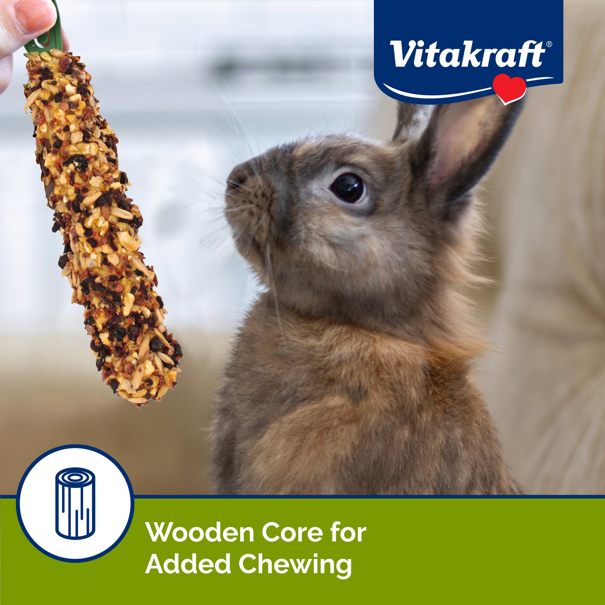 Vitamine et minéraux ajoutés pour enrichir l’alimentation du lapin.