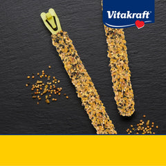 Vitakraft Crunch Sticks – mélanges graines, saveur riche et alimentation équilibrée.