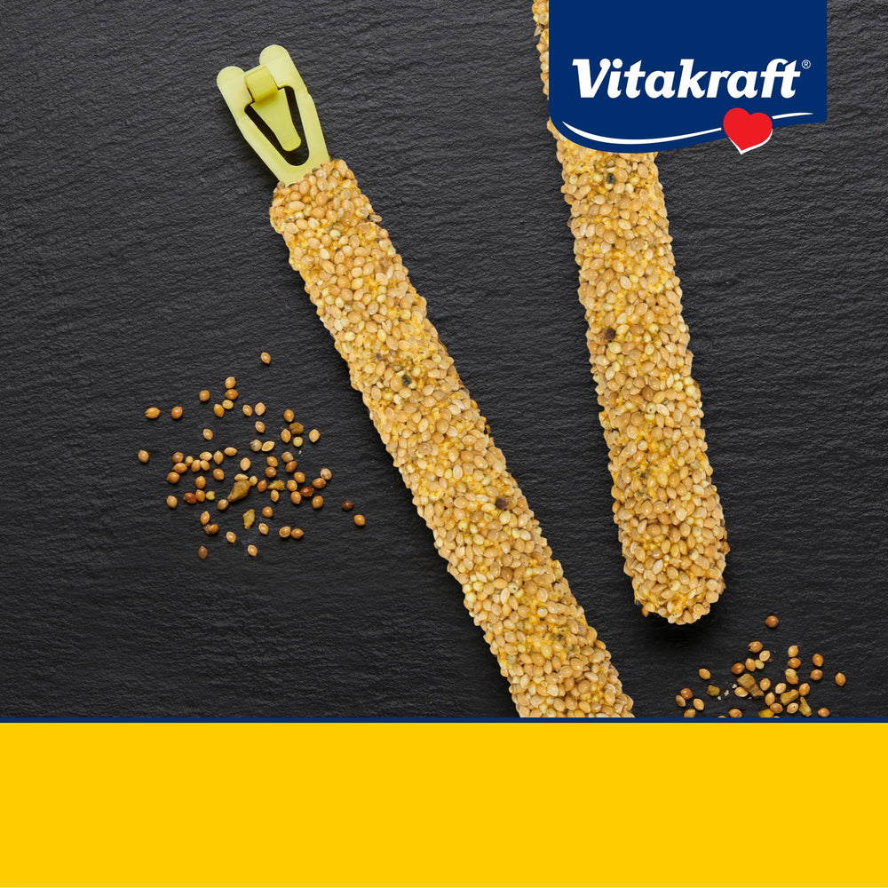 Vitakraft Crunch Sticks avec clip de cage intégré pour fixation facile