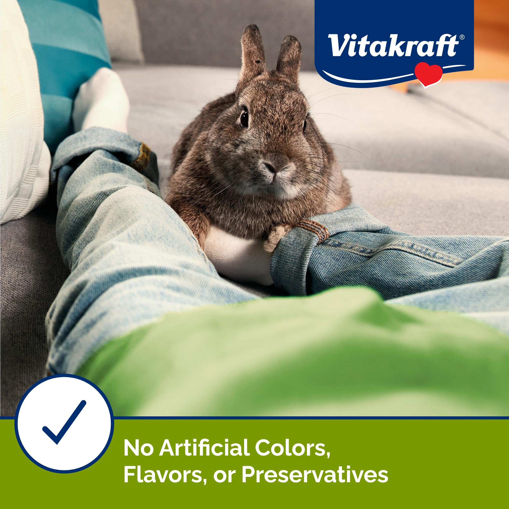 Vitakraft Drops Lapin – douceur quotidienne pour renforcer le lien pendant le jeu.