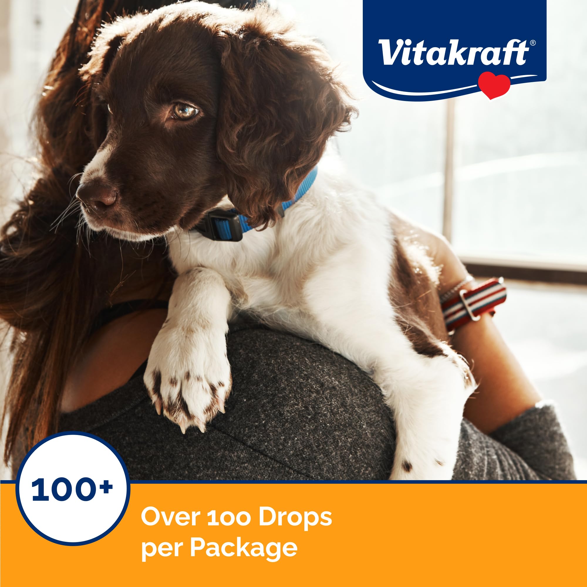 Vitakraft Drops yaourt: adaptées à toutes les tailles de chiens.
