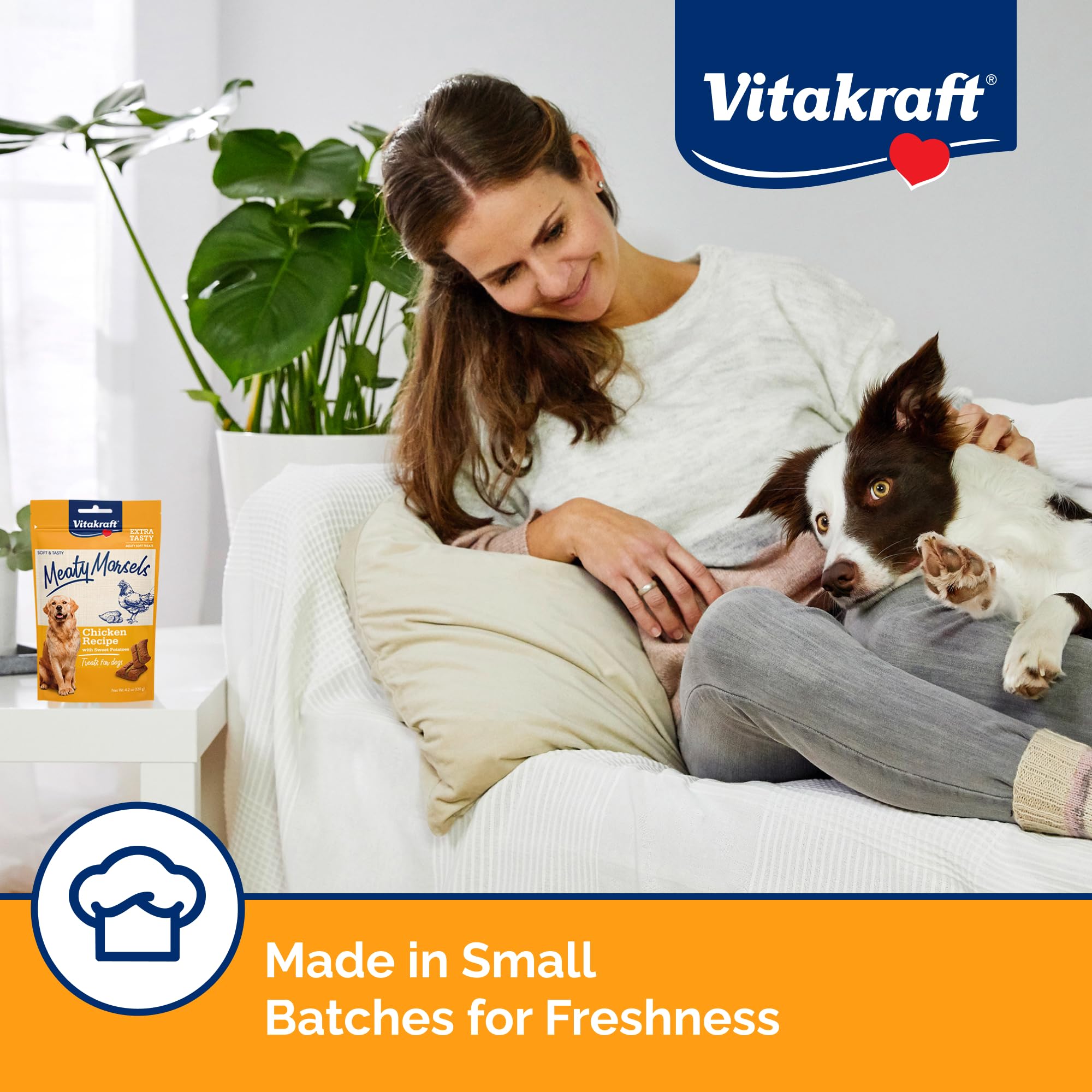Vitakraft Meaty Morsels – utilisation polyvalente pour entraînement et jeux.