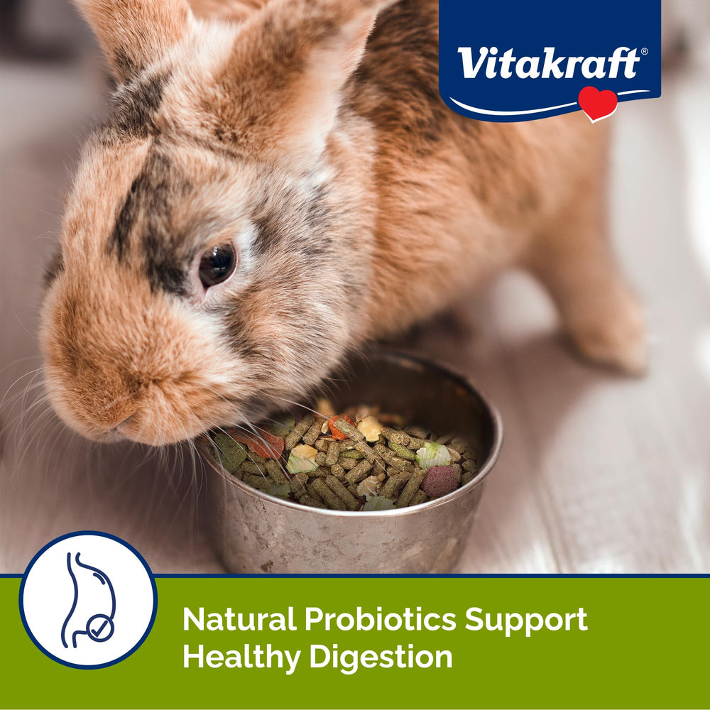 Vitakraft Menu – fibres d'alfalfa : digestion équilibrée et confort.
