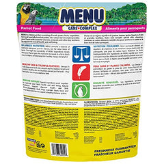 Vitakraft Menu Perroquet: plumage brillant grâce aux vitamines essentielles.