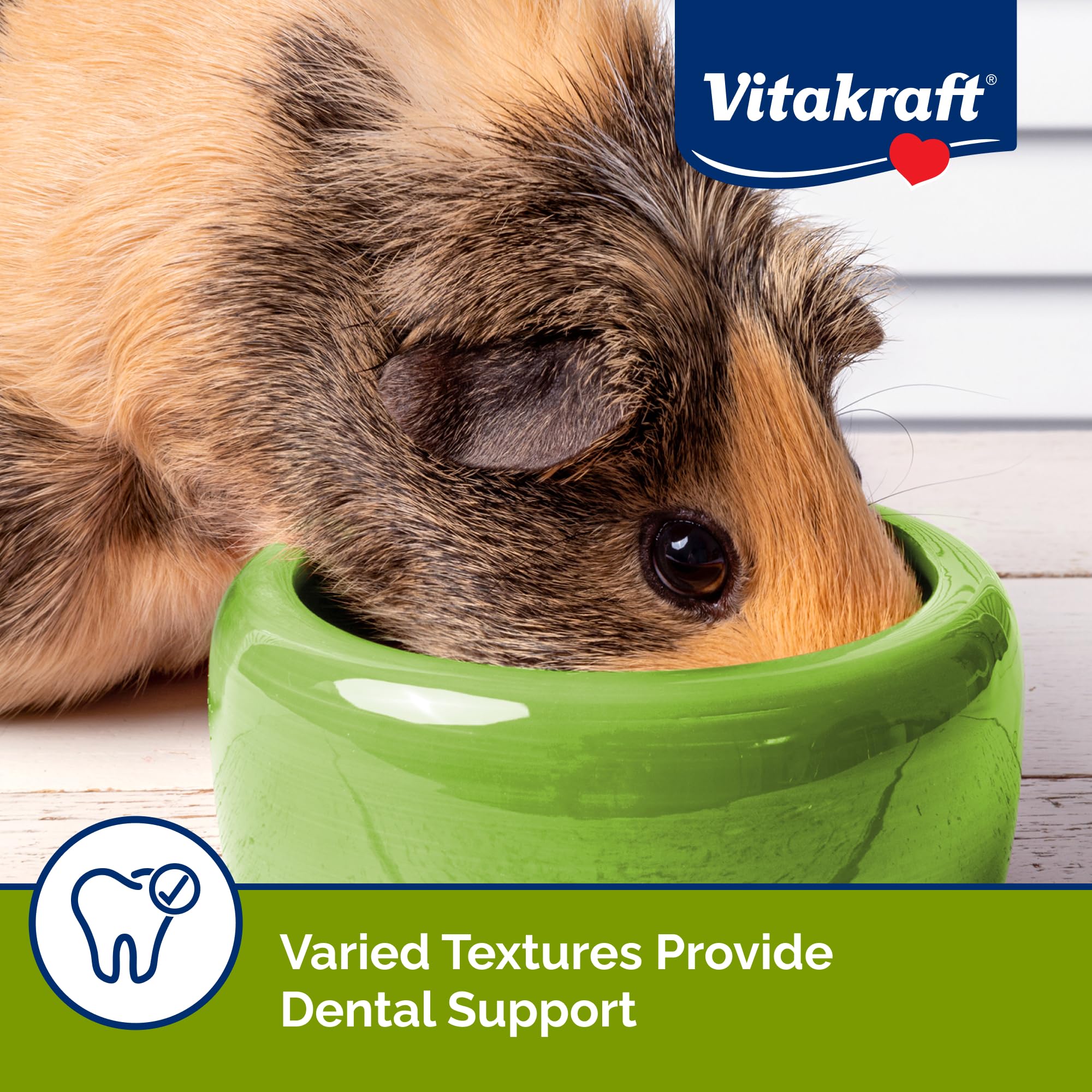 Vitakraft Menu Premium : vitamines et minéraux pour une alimentation soutenue.