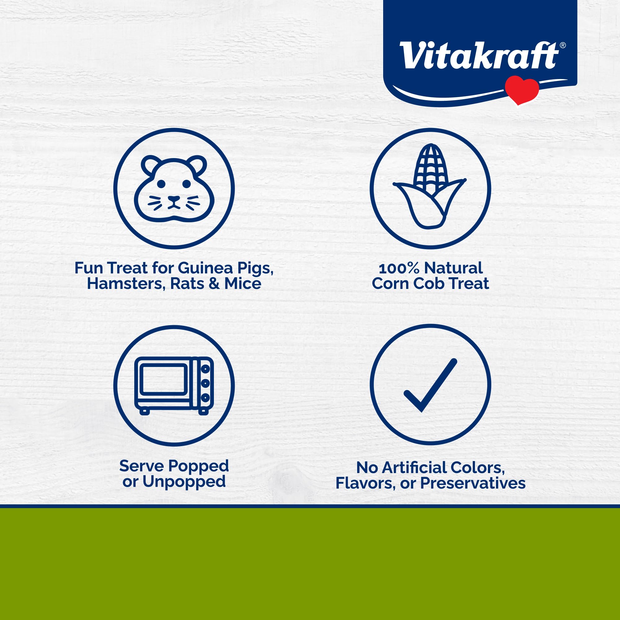 Vitakraft Mini-Pop enrichissement visuel, optimisant le comportement naturel des petits animaux.
