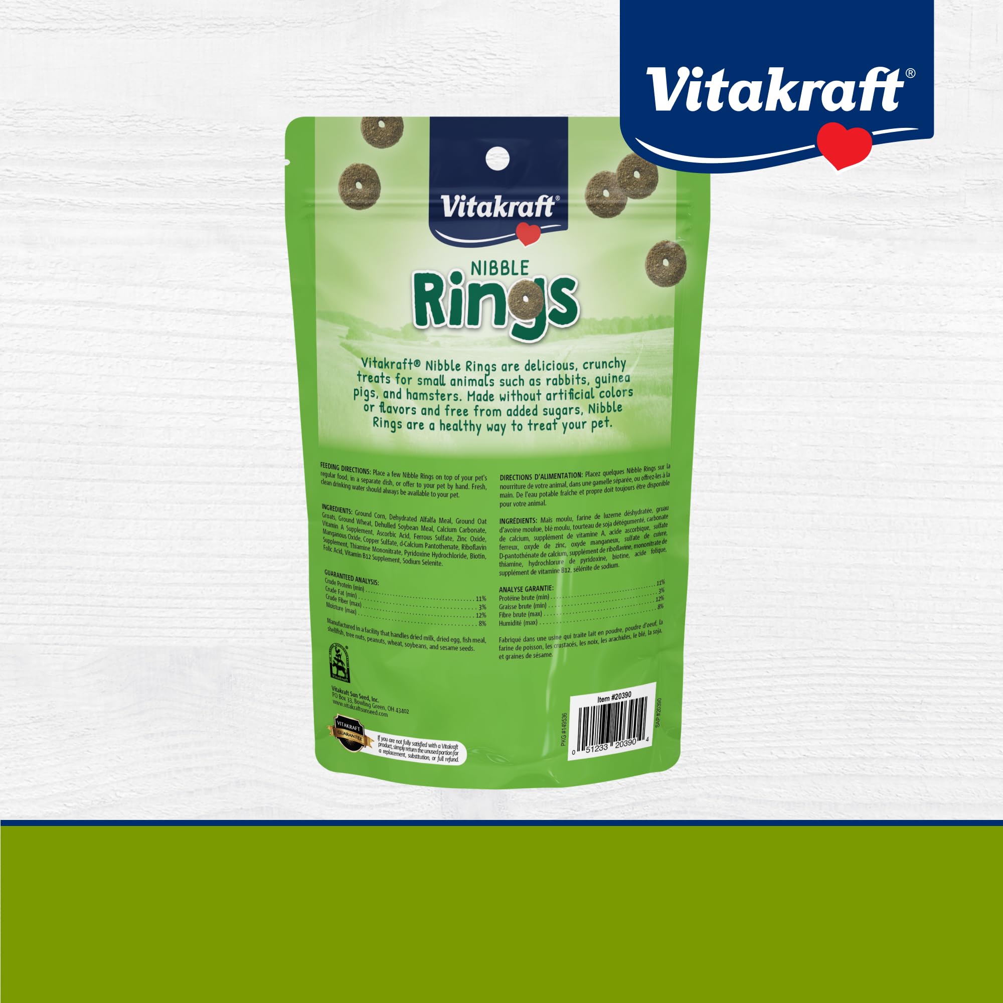 Vitakraft Nibble Rings : moments de partage et lien renforcé lors du dressage.