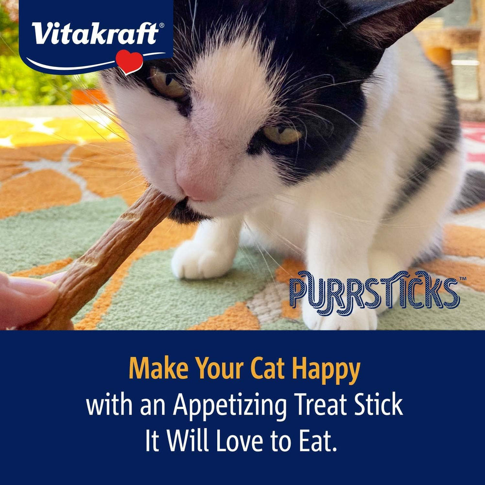 Vitakraft PurrSticks utilisation quotidienne facile pour récompenser.