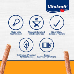 Vitakraft Treaties poulet 90pourcent bouchée riche en viande.