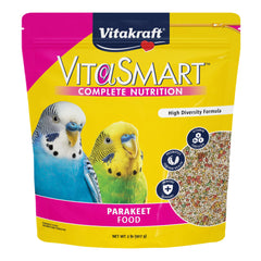 Emballage Vitakraft Vita Smart Gourmet Perruche pour une alimentation quotidienne pratique et saine.