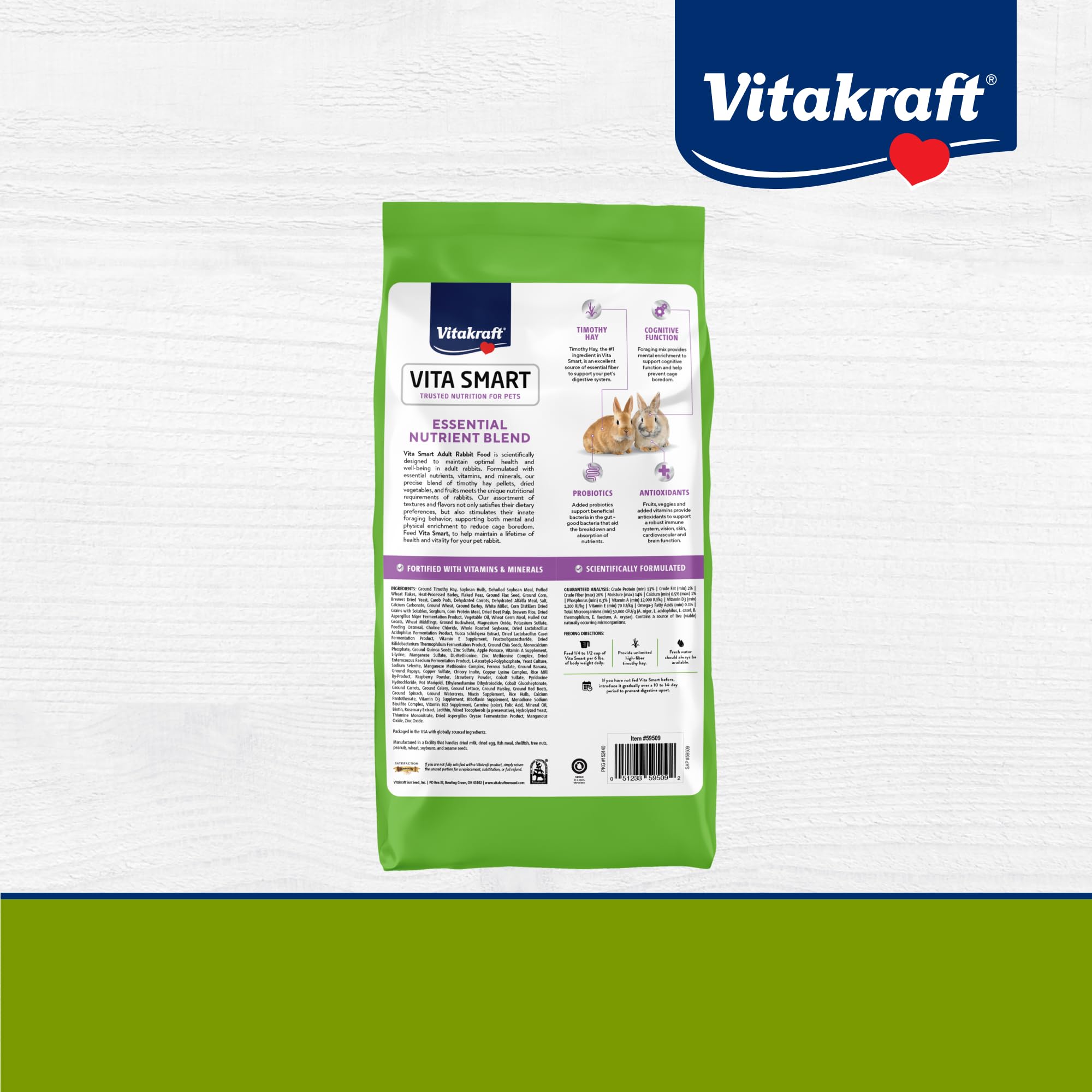 Vitakraft VitaSmart portions faciles, gestion simple des repas quotidiens.