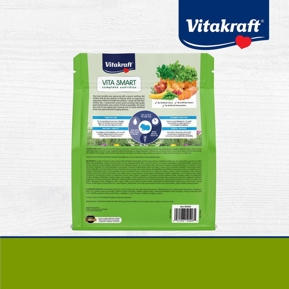 Vitakraft Vita Smart Bien-être du compagnon; alimentation pensée pour les moments partagés.