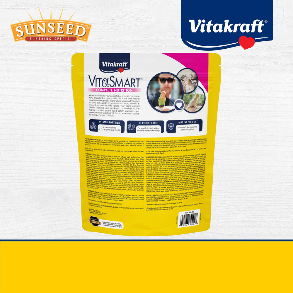 Vitakraft Vita Smart utilisation quotidienne simple variété et équilibre