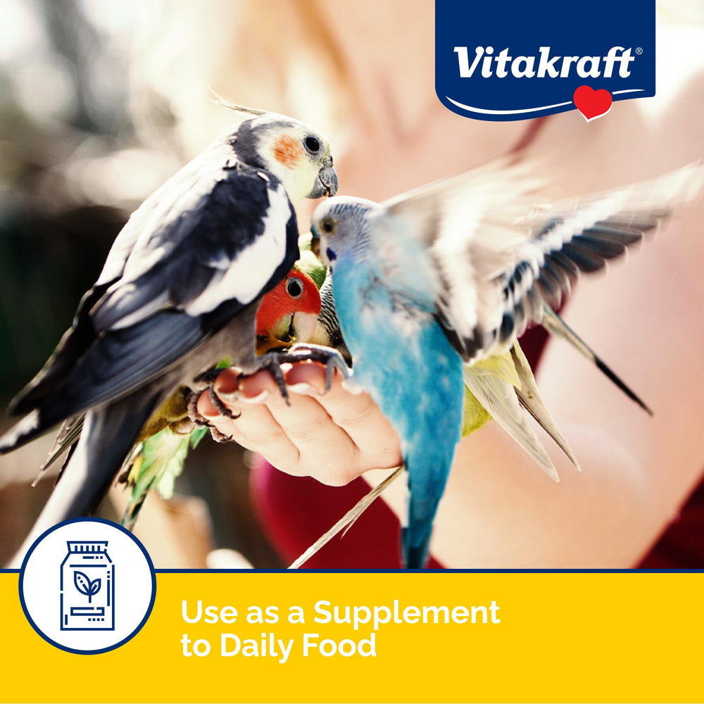 Ingrédients œufs et miel de Vitakraft VitaSmart pour un goût appétissant.