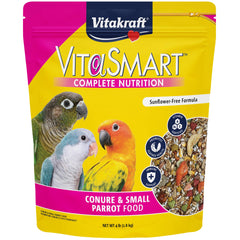 Vitakraft VitaSmart Conure – sac fermé, fraîcheur préservée pour l’alimentation quotidienne
