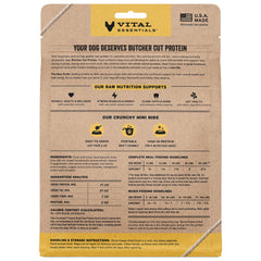 Vital Essentials canard-nibs croquants mini, parfait comme repas ou topping.