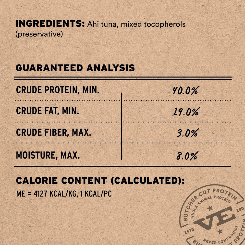Vital Essentials friandise chat sans céréales, option adaptée.