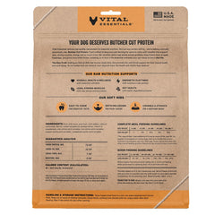 Vital Essentials organes et os porc : protéines complètes pour chiens.