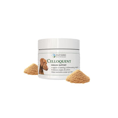 Celloquent Vitality Science: bouteille et emballage visibles, soutien naturel.