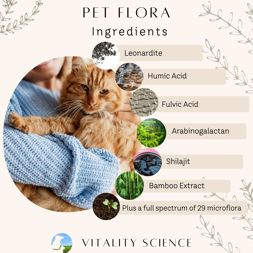 Vitality Science Pet Flora propose des capsules pratiques pour chiens et chats