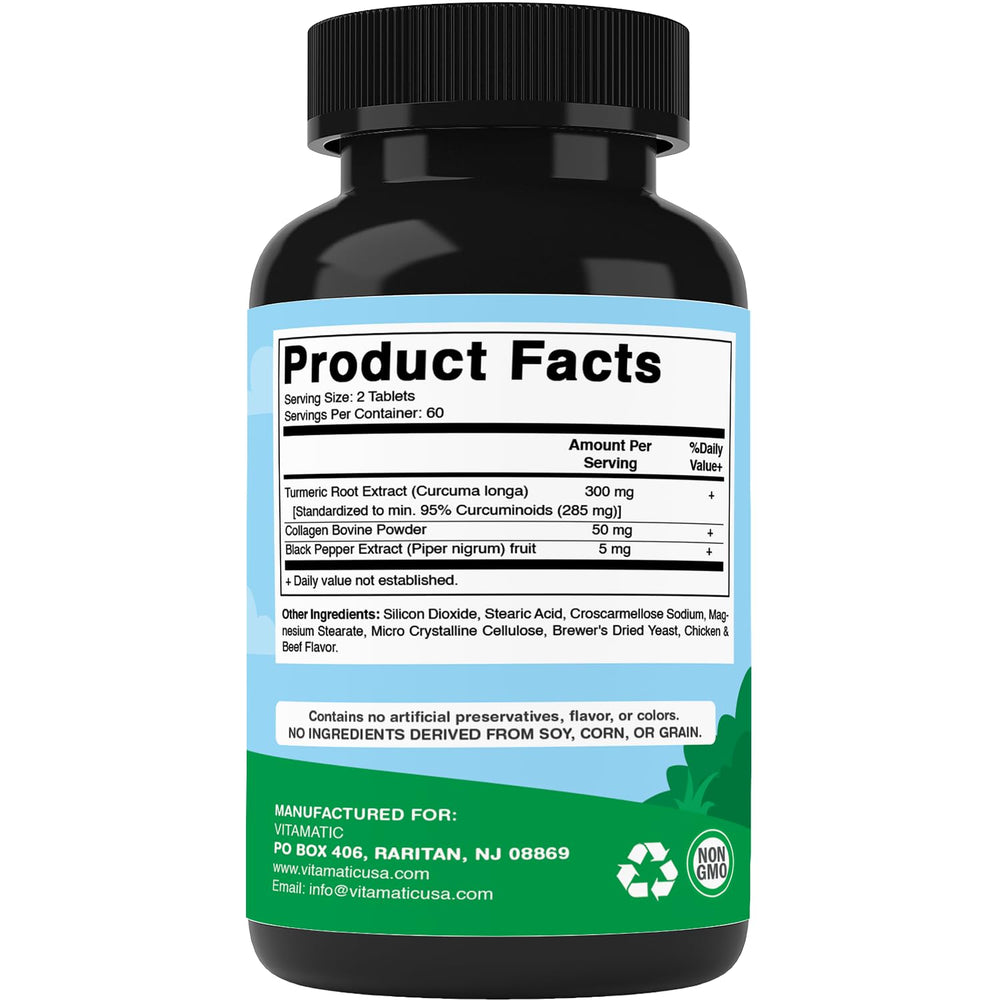 Vitamatic plaisir quotidien chien – goût poulet et boeuf.
