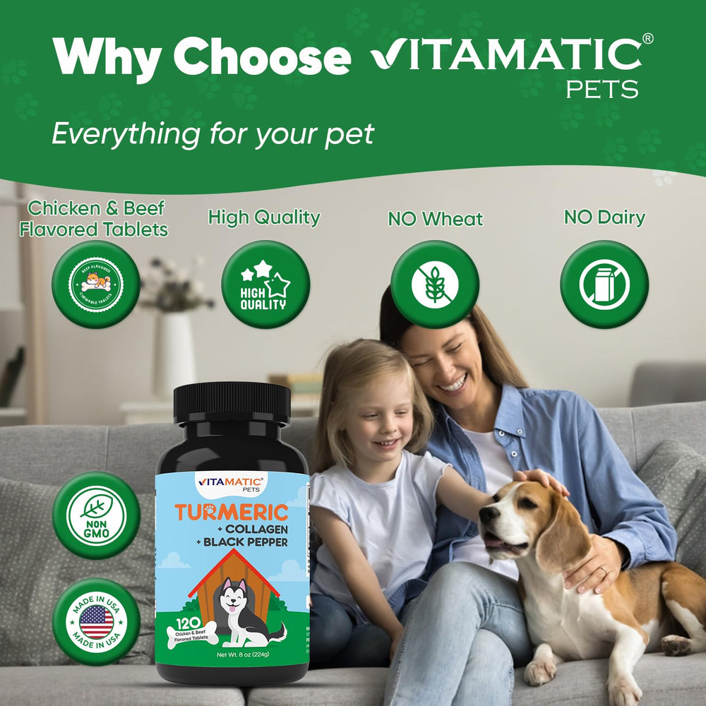 Vitamatic soutien digestif chien – comprimés doux pour l'estomac.