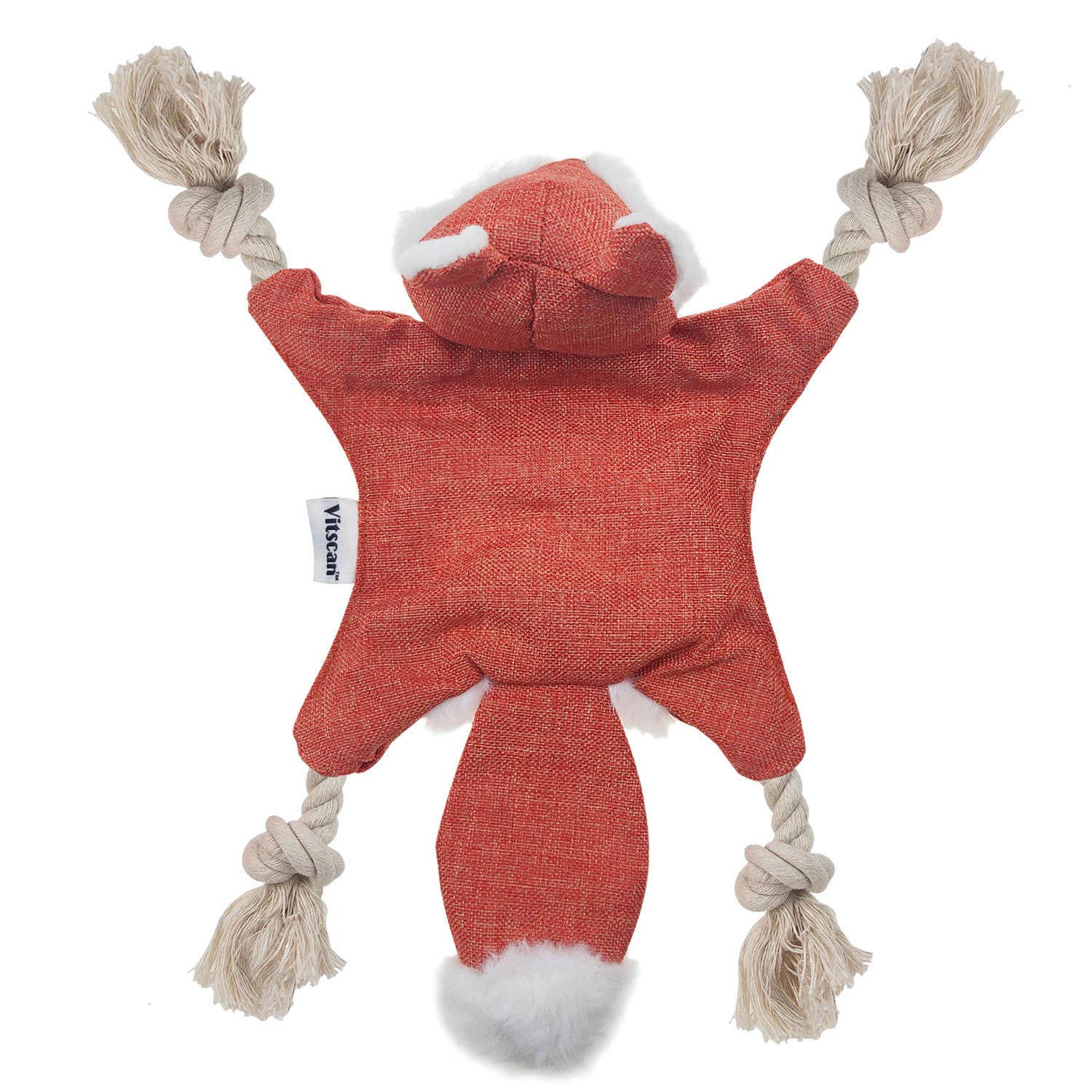 Jouet pour chiots et petits chiens, renard Vitscan, amusements sans bourrage.