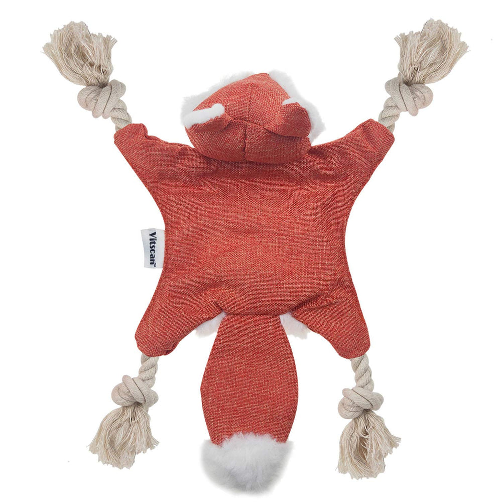 Jouet pour chiots et petits chiens, renard Vitscan, amusements sans bourrage.