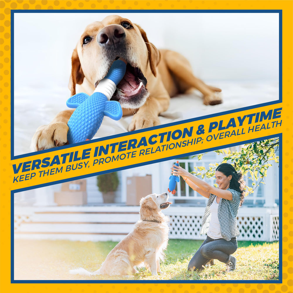 Jouet Vitscan oie en nylon, design interactif pour chien.