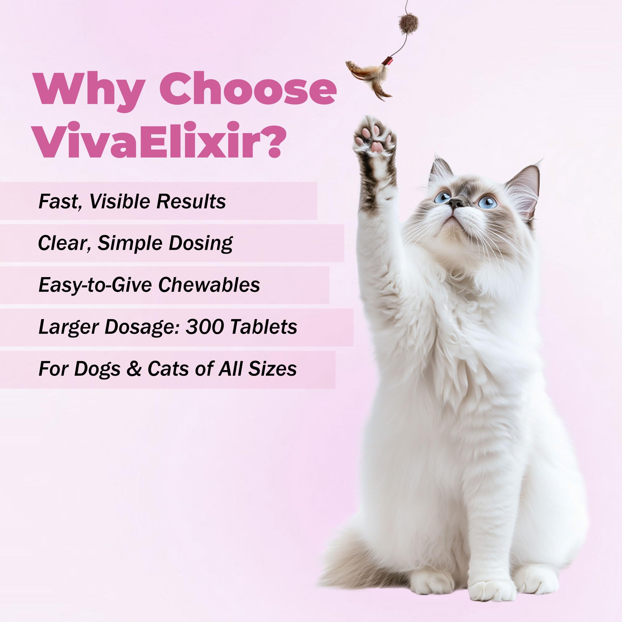 VivaElixir Formule veterinaire — produit fiable et fabriqué aux Etats-Unis.