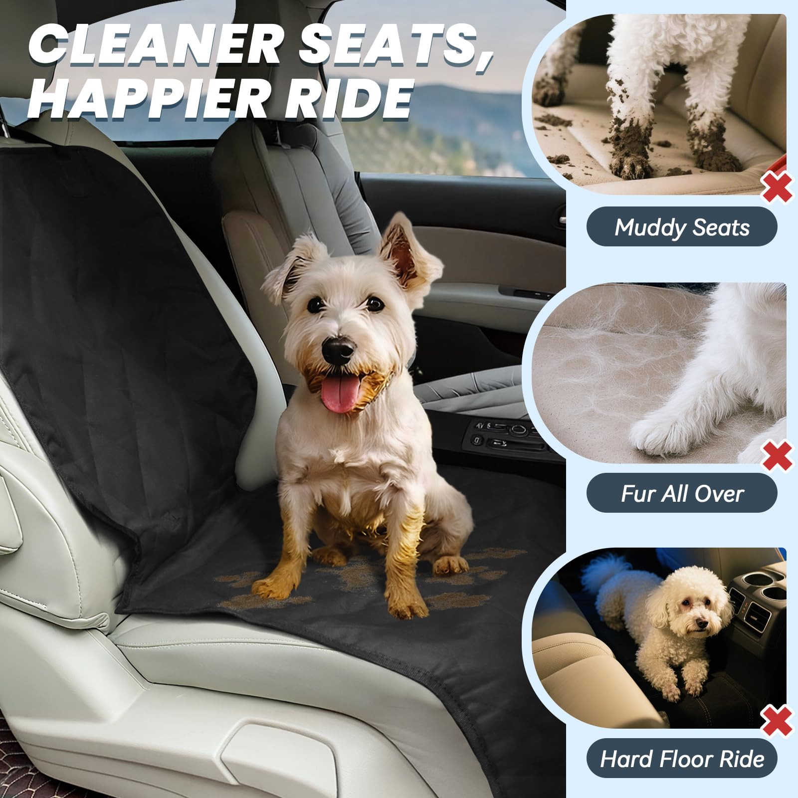 Design sans-jupette VIVAGLORY universel pour voitures, SUV et MPV
