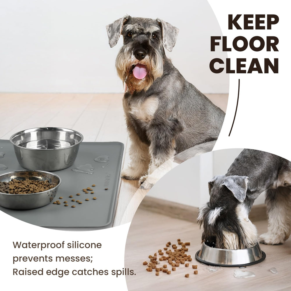 Flexmat en silicone antidérapant pour repas propres et sans glissement.