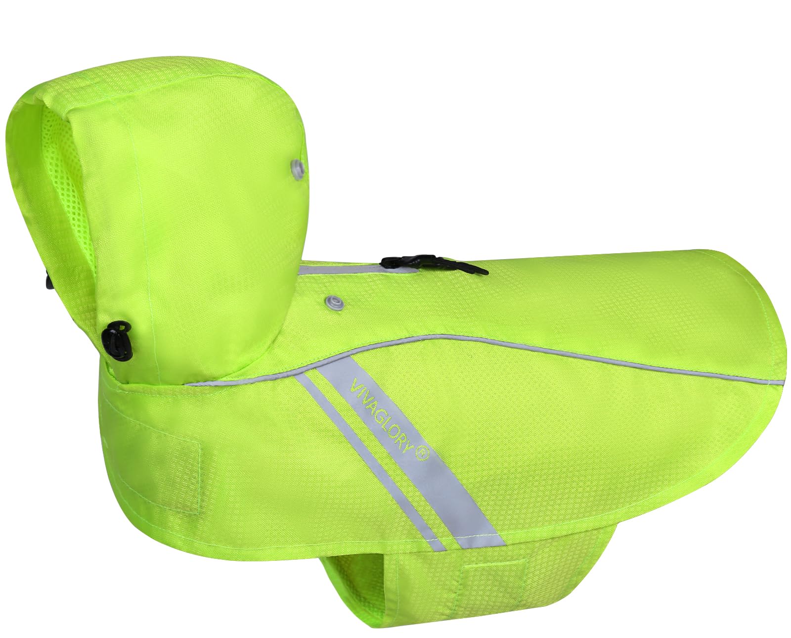 VIVAGLORY imperméable chien capuche, protection pluie lors des balades.