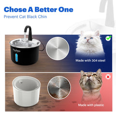 VIVA PAWS fenetre niveau eau visible: vérification rapide du remplissage.