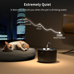Pompe ultra silencieuse VIVIDORAMA pour un débit calme.