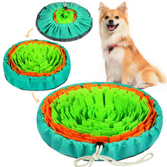 Snuffle Mat Vivifying en action – stimulation mentale ludique pour chien