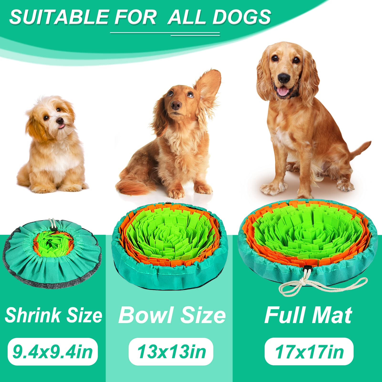 Snuffle Mat Vivifying ralentit le repas – expérience plus calme