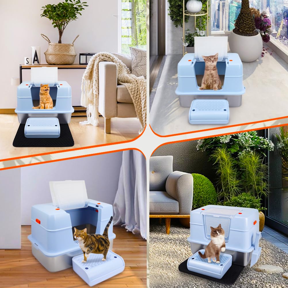 Tapis nid d abeille Viviﬁying pour contenir la litiere