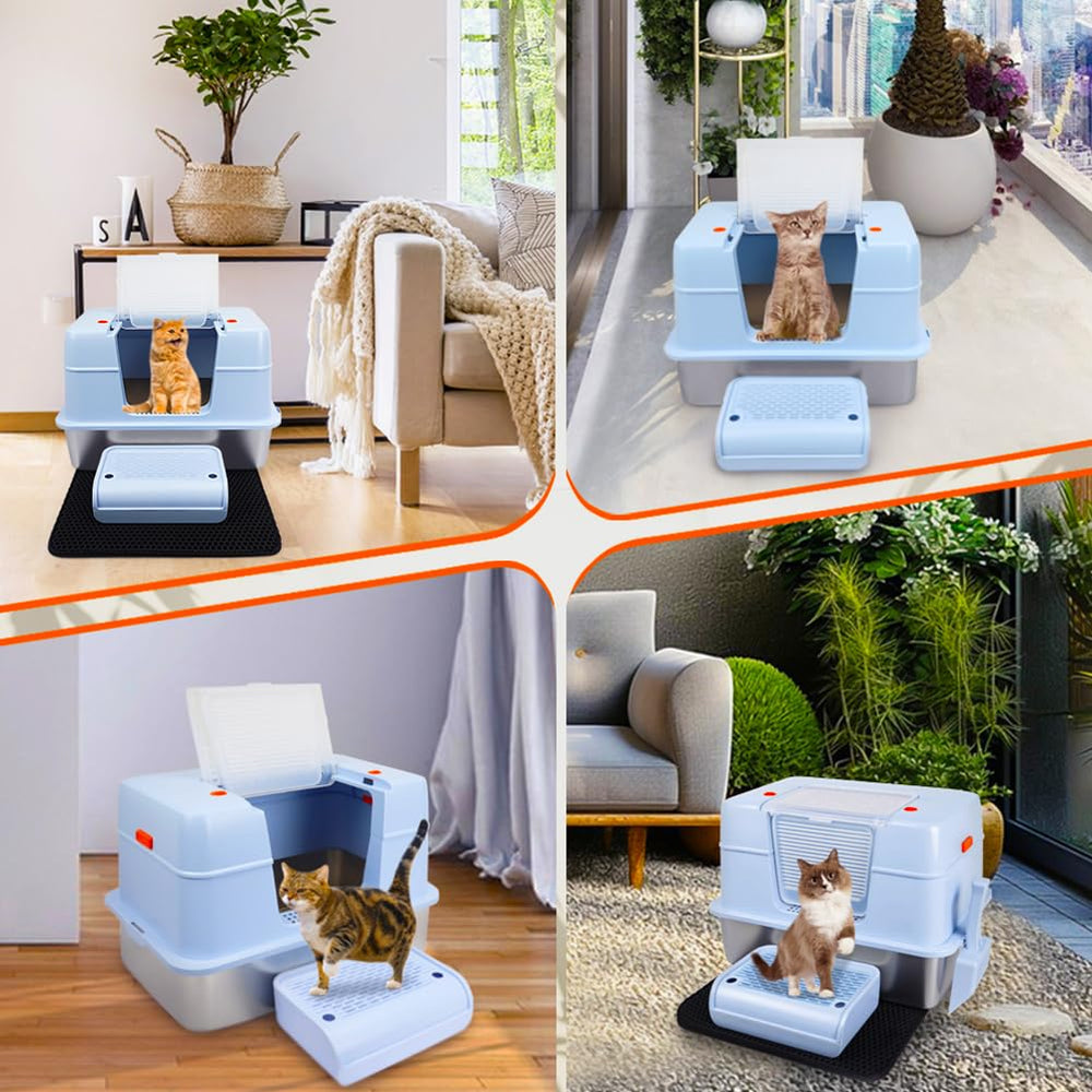 Tapis nid d abeille Viviﬁying pour contenir la litiere