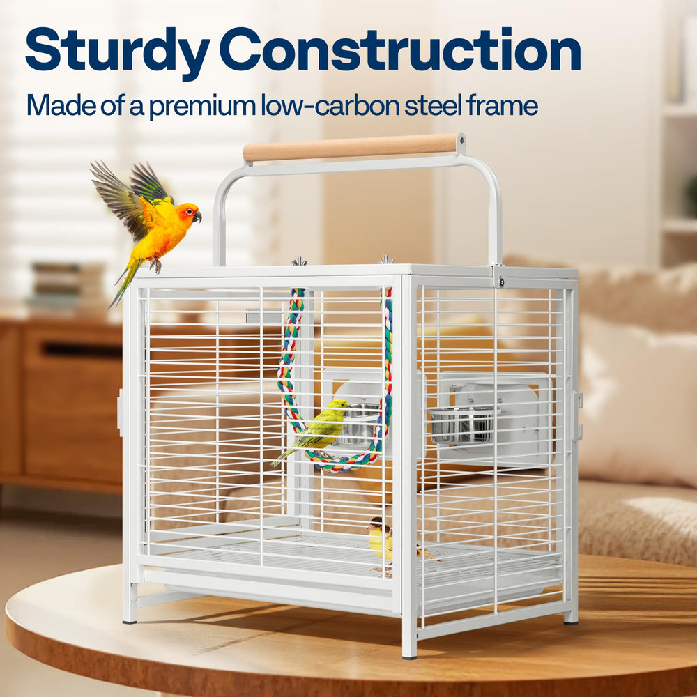 VIVOHOME cage barres espacement 0,6 pouce, sécurité.