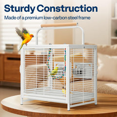 VIVOHOME cage barres espacement 0,6 pouce, sécurité.