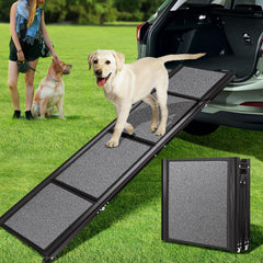 VIVOHOME pente-chien 67x20 : accès facilité au véhicule pour chiens de grande taille