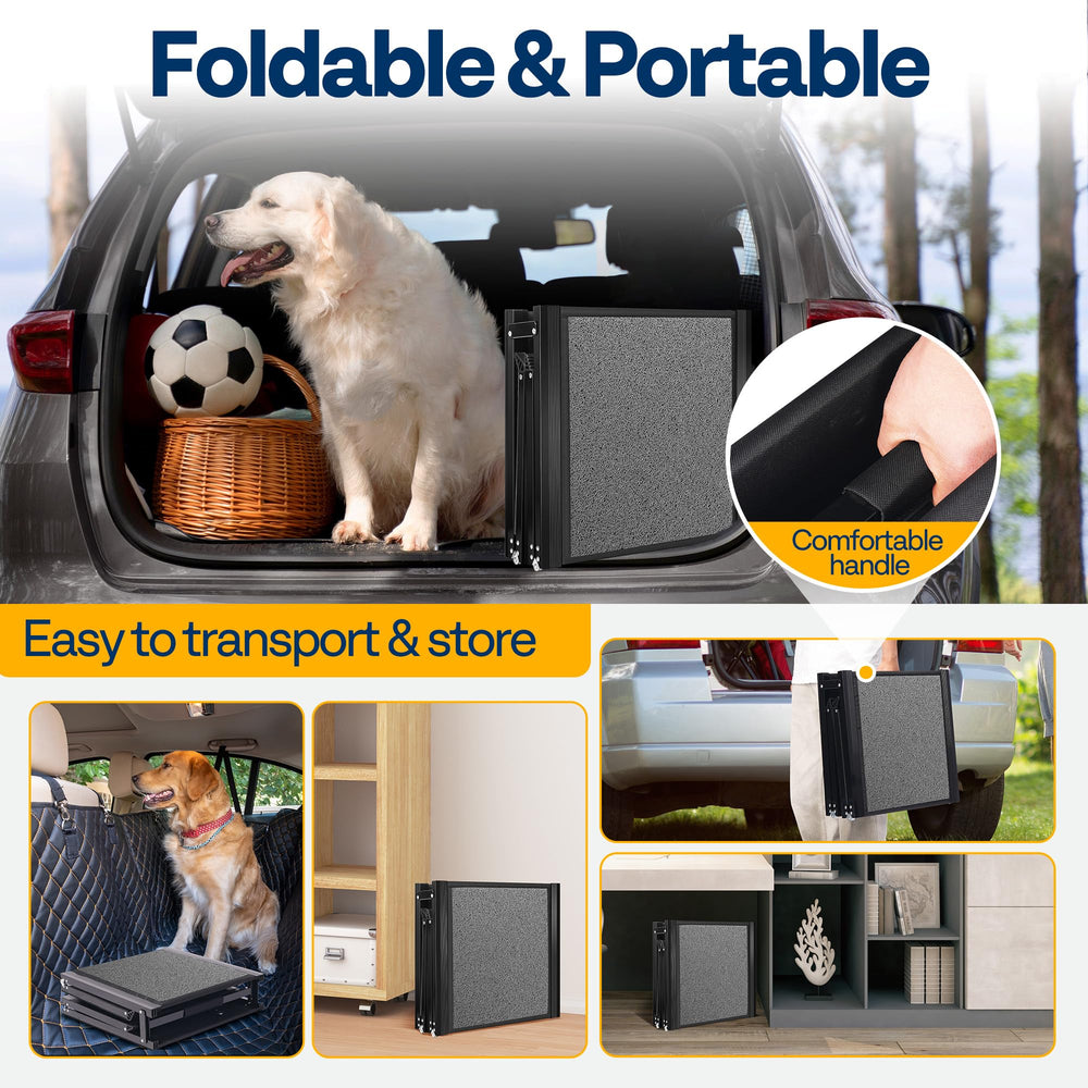 VIVOHOME rampe chien poignée rembourrée : transport confortable