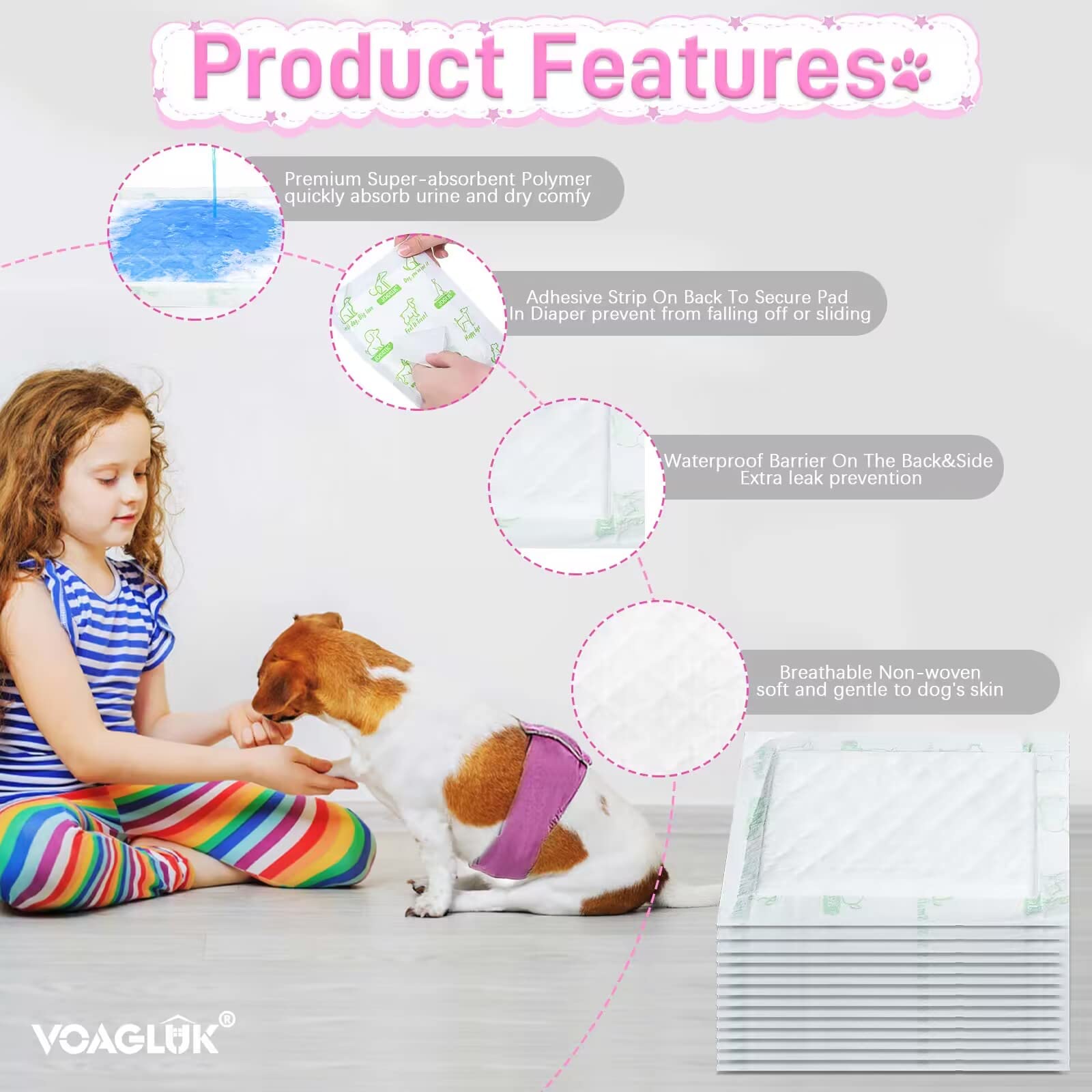 VoagLuk doublures usage trajet, nettoyage rapide et sans effort.