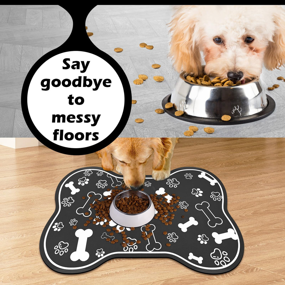 Voanos tapis lavable rapidement, nettoyage simple après les repas.