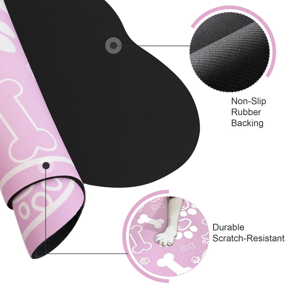 Voanos tapis absorbant et rapide en rose, protège les sols.