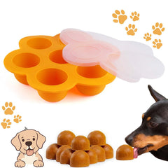 Vodolo moule friandises chiens avec couvercle, prêt pour Pupsicle maison