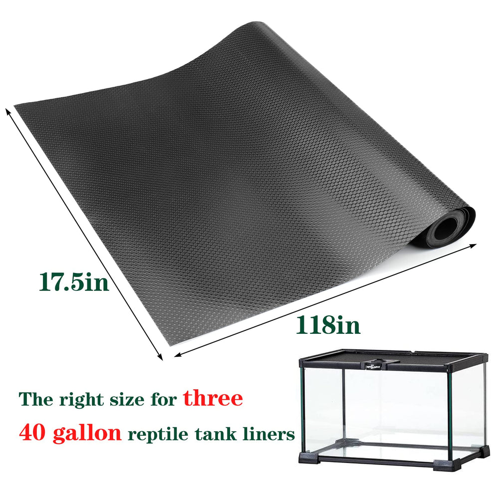 Vodolo tapis-terarium compatibles reptiles variés, parfait pour dragon-barbu et géckos.